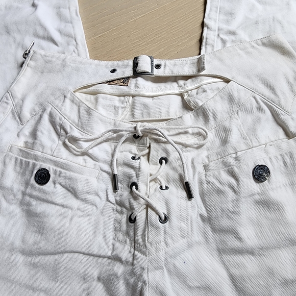 L.A.M.B. Open Back Lace Up Sailor Pants - Picture 2 of 12